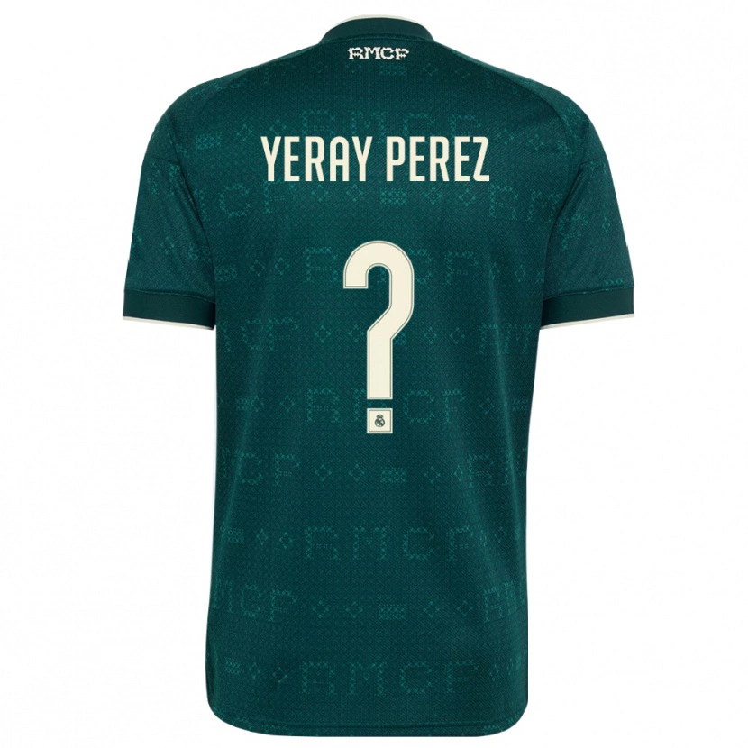 Danxen Män Yeray Perez #0 Mörk Skiffergrå Vit Bortatröja Matchtröjor 2026/27 Tröjor T-Tröja