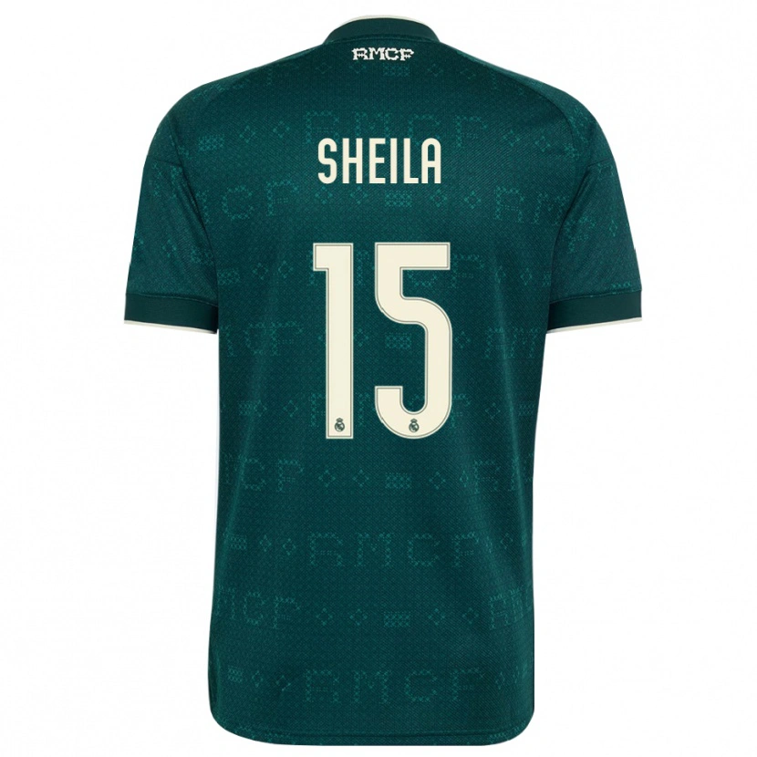 Danxen Män Sheila García #15 Mörk Skiffergrå Vit Bortatröja Matchtröjor 2026/27 Tröjor T-Tröja