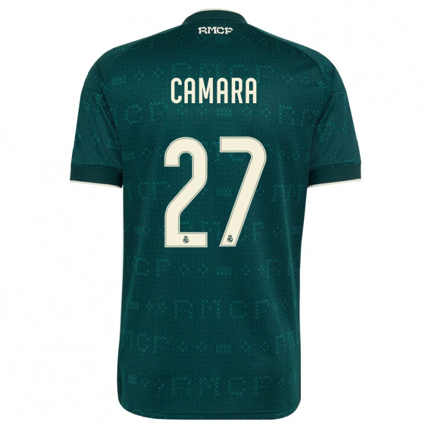 Danxen Män Kalifa Camara #27 Mörk Skiffergrå Vit Bortatröja Matchtröjor 2026/27 Tröjor T-Tröja