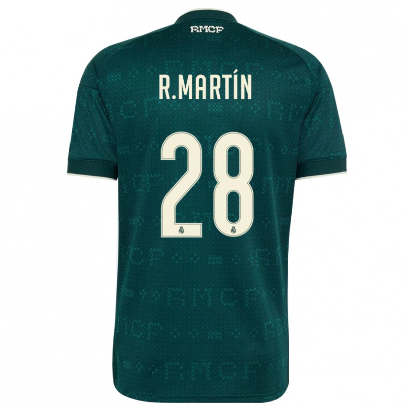 Danxen Män Roberto Martín #28 Mörk Skiffergrå Vit Bortatröja Matchtröjor 2026/27 Tröjor T-Tröja