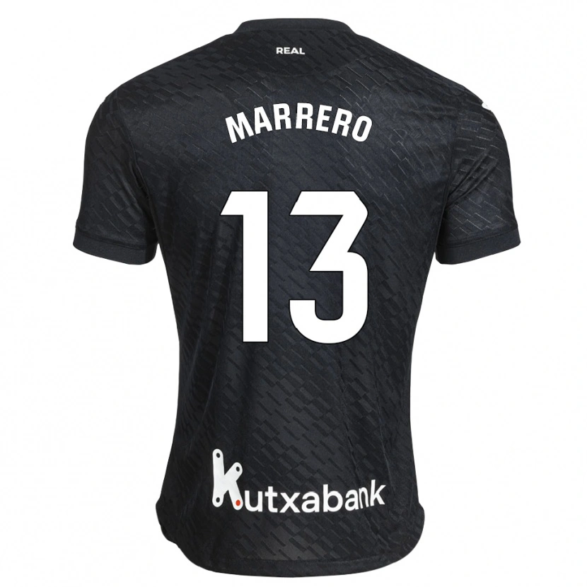 Danxen Män Unai Marrero #13 Svart Vit Bortatröja Matchtröjor 2026/27 Tröjor T-Tröja