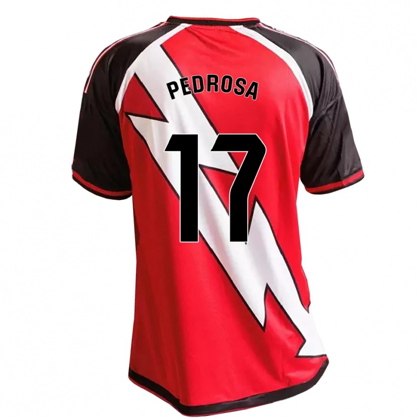 Danxen Män Adrià Pedrosa #17 Röd Svart Vit Bortatröja Matchtröjor 2026/27 Tröjor T-Tröja