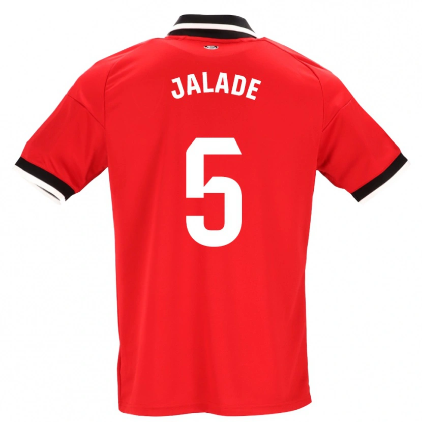 Danxen Män Robert Jalade #5 Svart Vit Röd Bortatröja Matchtröjor 2026/27 Tröjor T-Tröja