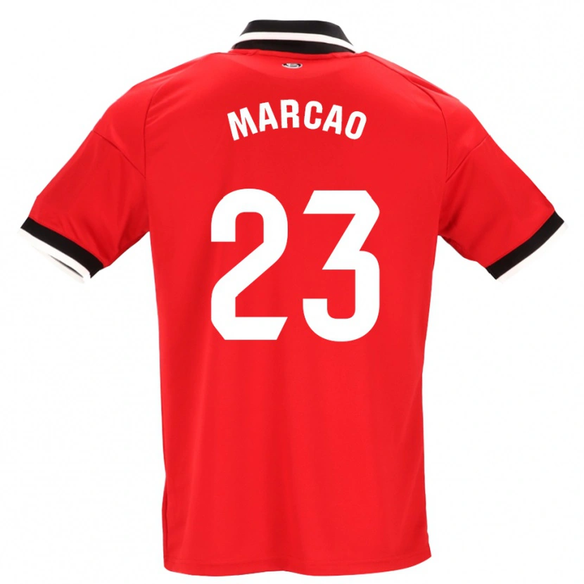 Danxen Män Marcão #23 Svart Vit Röd Bortatröja Matchtröjor 2026/27 Tröjor T-Tröja