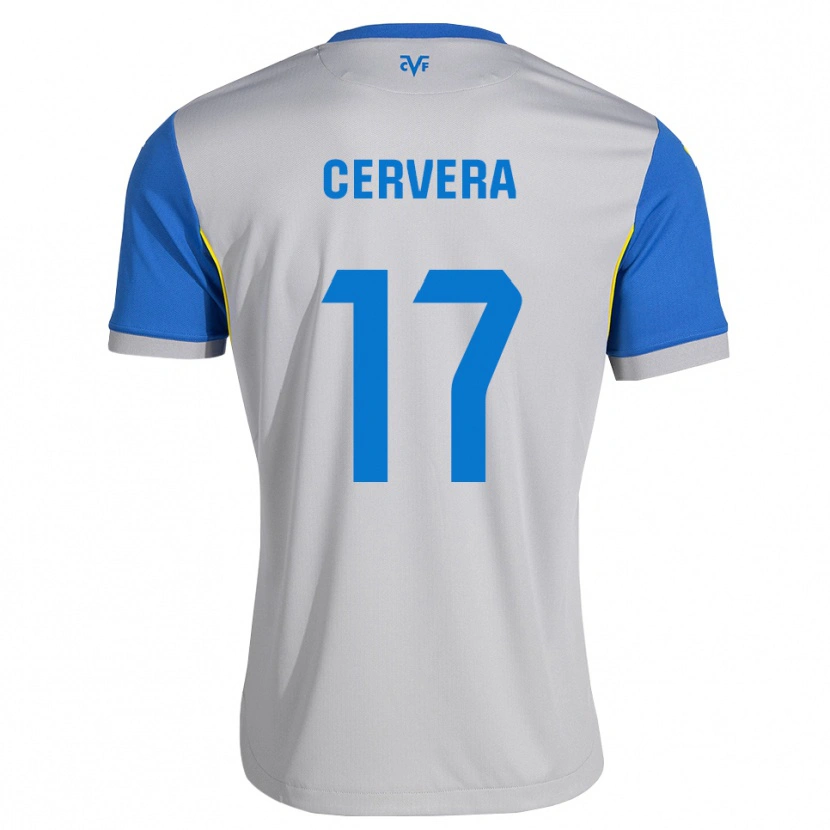 Danxen Män Mario Cervera #17 Dodger Blå Grå Bortatröja Matchtröjor 2026/27 Tröjor T-Tröja