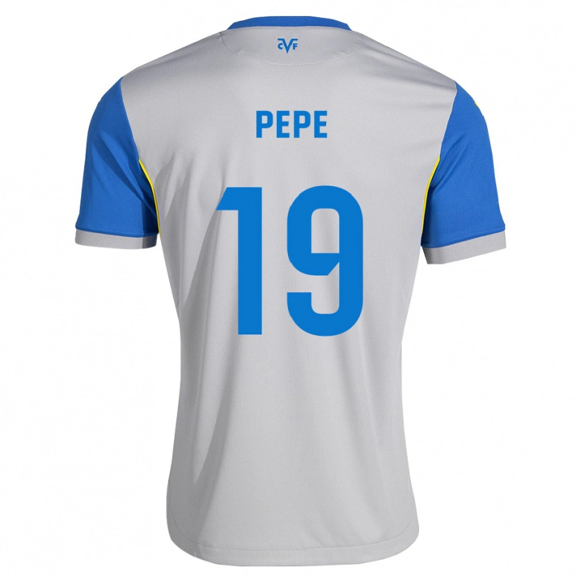 Danxen Män Nicolas Pépé #19 Dodger Blå Grå Bortatröja Matchtröjor 2026/27 Tröjor T-Tröja