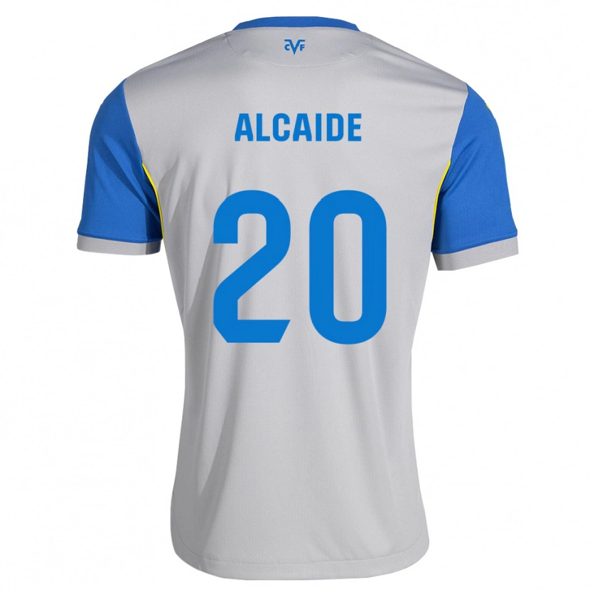 Danxen Män Álvaro Alcaide #20 Dodger Blå Grå Bortatröja Matchtröjor 2026/27 Tröjor T-Tröja