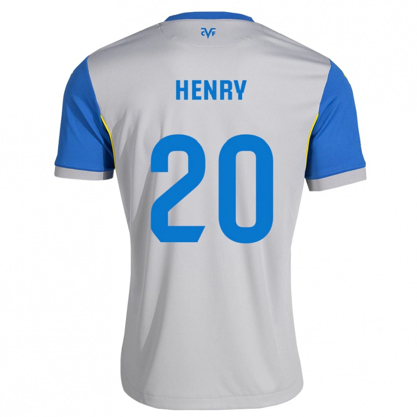 Danxen Män Kevlin Henry #20 Dodger Blå Grå Bortatröja Matchtröjor 2026/27 Tröjor T-Tröja