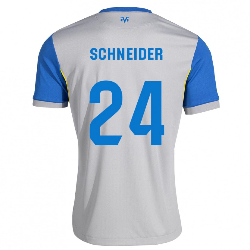 Danxen Män Ben Schneider #24 Dodger Blå Grå Bortatröja Matchtröjor 2026/27 Tröjor T-Tröja