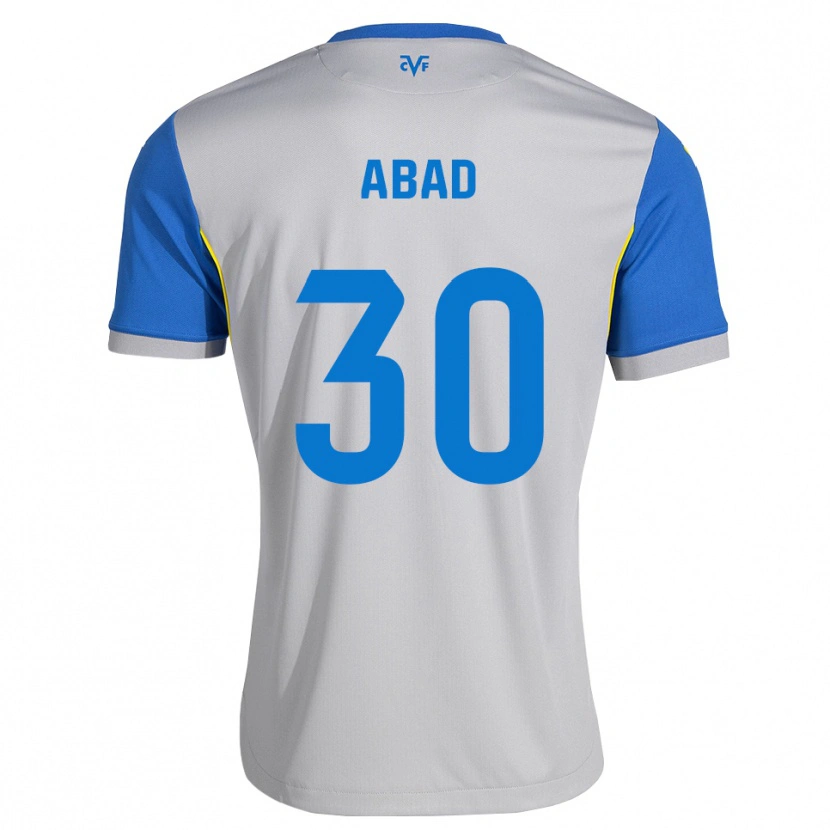 Danxen Män Iker Abad #30 Dodger Blå Grå Bortatröja Matchtröjor 2026/27 Tröjor T-Tröja