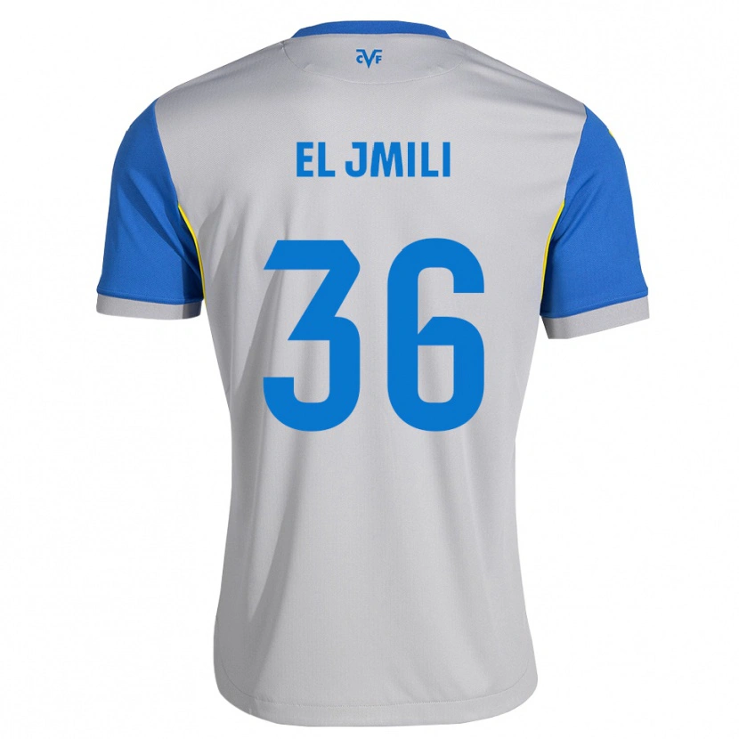 Danxen Män Nizar El Jmili #36 Dodger Blå Grå Bortatröja Matchtröjor 2026/27 Tröjor T-Tröja