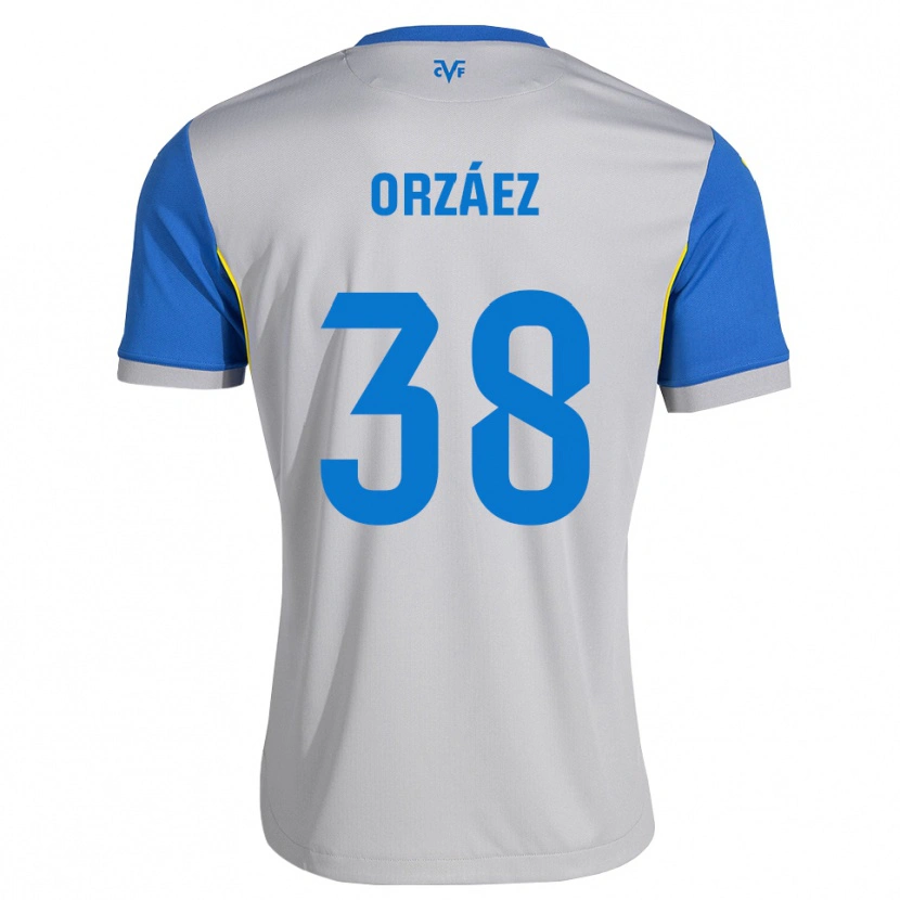 Danxen Män Sergio Orzáez #38 Dodger Blå Grå Bortatröja Matchtröjor 2026/27 Tröjor T-Tröja