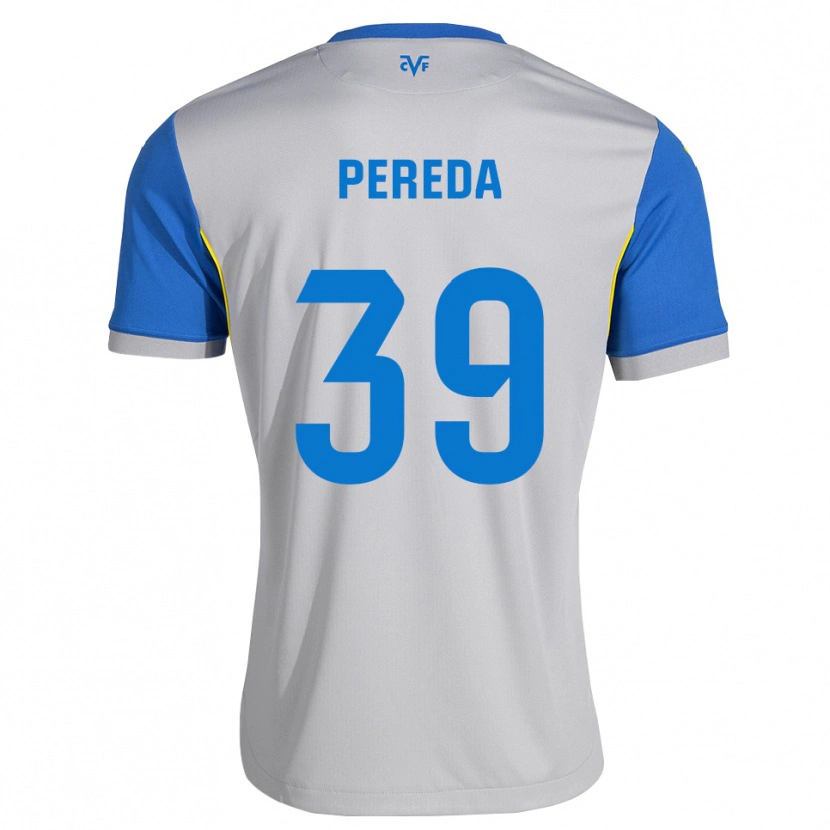 Danxen Män Pablo Pereda #39 Dodger Blå Grå Bortatröja Matchtröjor 2026/27 Tröjor T-Tröja