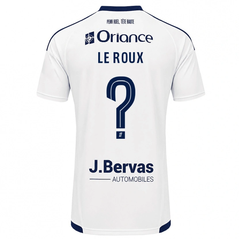 Danxen Män Antonia Le Roux #0 Marinblå Vit Bortatröja Matchtröjor 2026/27 Tröjor T-Tröja