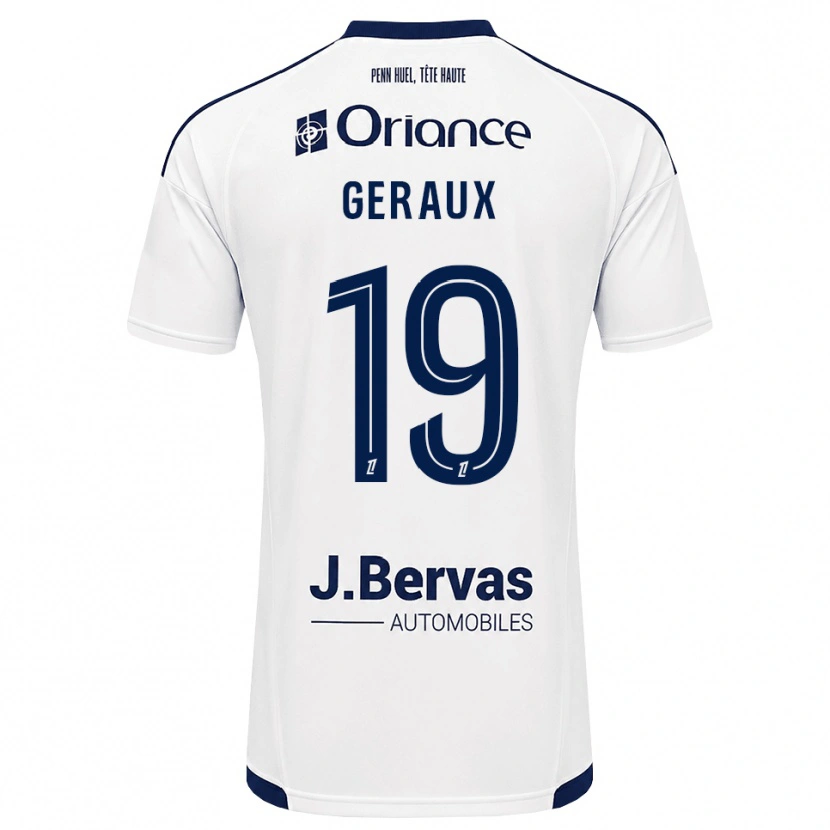 Danxen Män Noan Geraux #19 Marinblå Vit Bortatröja Matchtröjor 2026/27 Tröjor T-Tröja