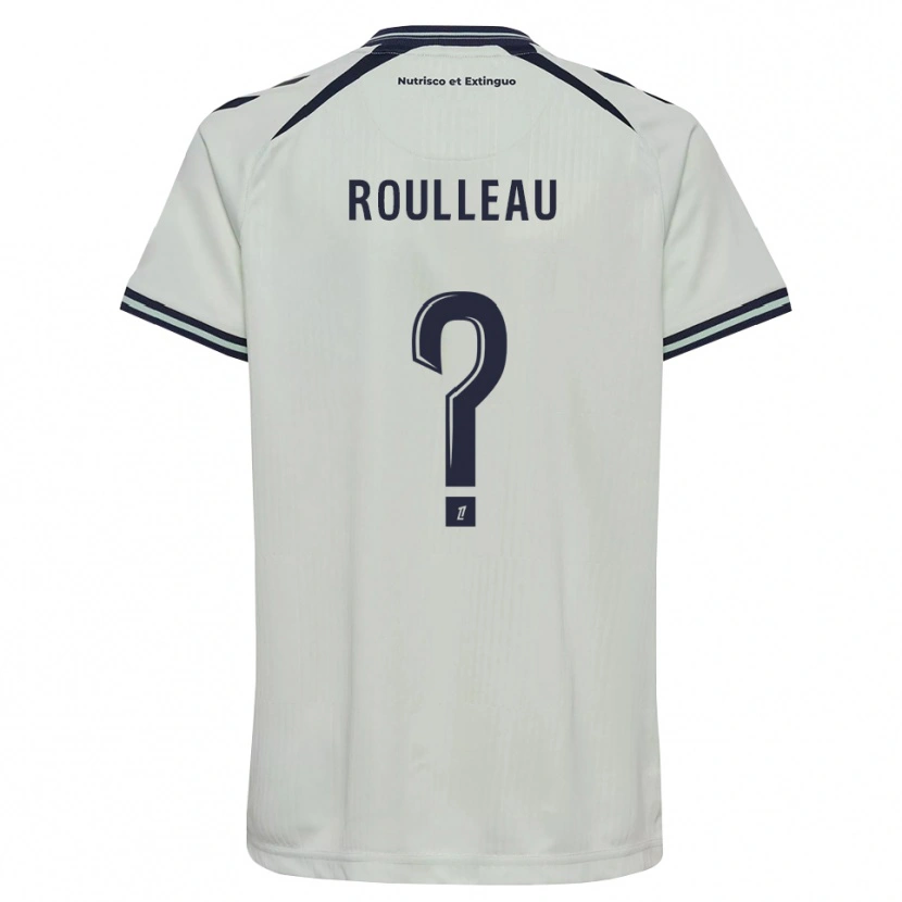 Danxen Män Maxime Roulleau #0 Midnattsblå Vit Bortatröja Matchtröjor 2026/27 Tröjor T-Tröja