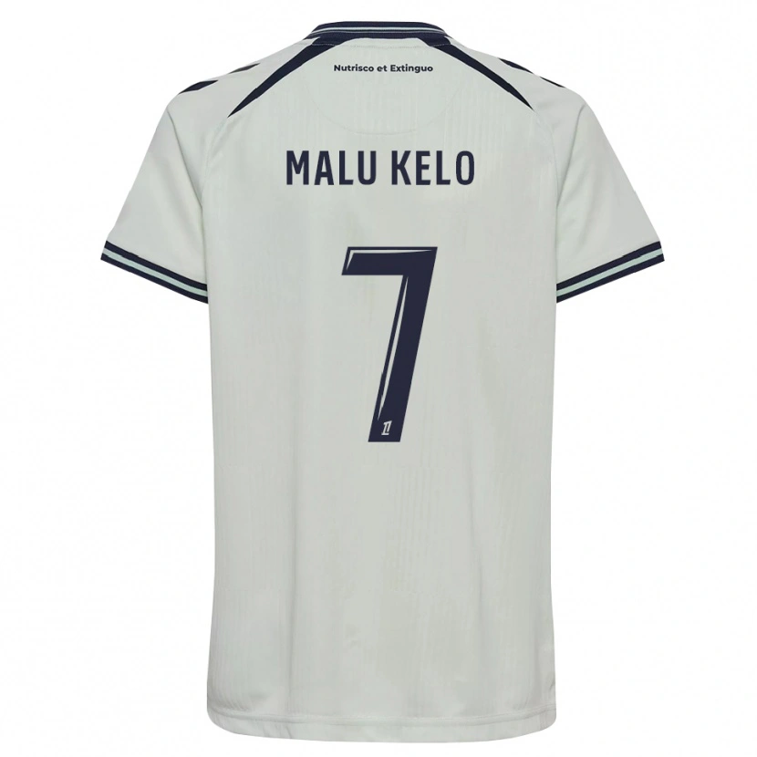 Danxen Män Yohann Malu Kelo #7 Midnattsblå Vit Bortatröja Matchtröjor 2026/27 Tröjor T-Tröja
