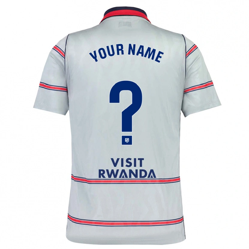 Danxen Män Ditt Namn #0 Grå Röd Marinblå Tredjesatsen Matchtröjor 2026/27 Tröjor T-Tröja
