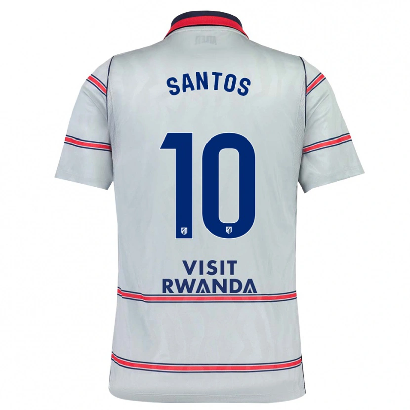 Danxen Män Leicy Santos #10 Grå Röd Marinblå Tredjesatsen Matchtröjor 2026/27 Tröjor T-Tröja