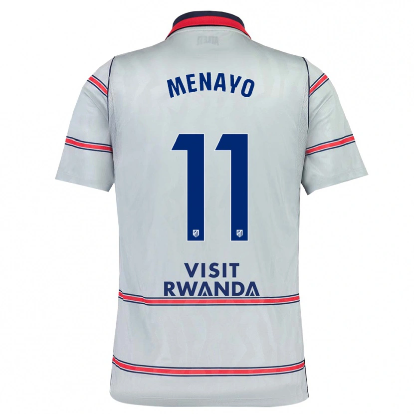 Danxen Män Carmen Menayo #11 Grå Röd Marinblå Tredjesatsen Matchtröjor 2026/27 Tröjor T-Tröja