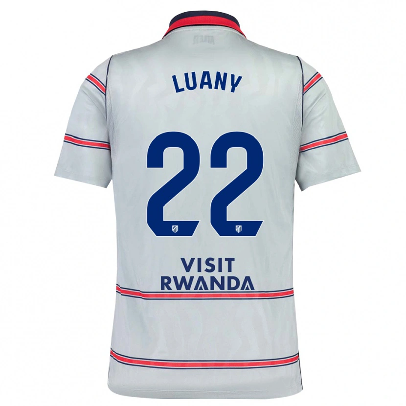 Danxen Män Luany Vitória Da Silva Rosa #22 Grå Röd Marinblå Tredjesatsen Matchtröjor 2026/27 Tröjor T-Tröja
