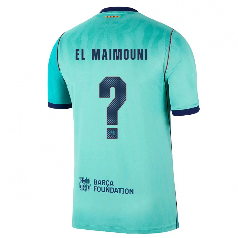Danxen Män Mahdi El Maimouni #0 Aqua Mörk Turkosa Kunglig Blå Tredjesatsen Matchtröjor 2026/27 Tröjor T-Tröja