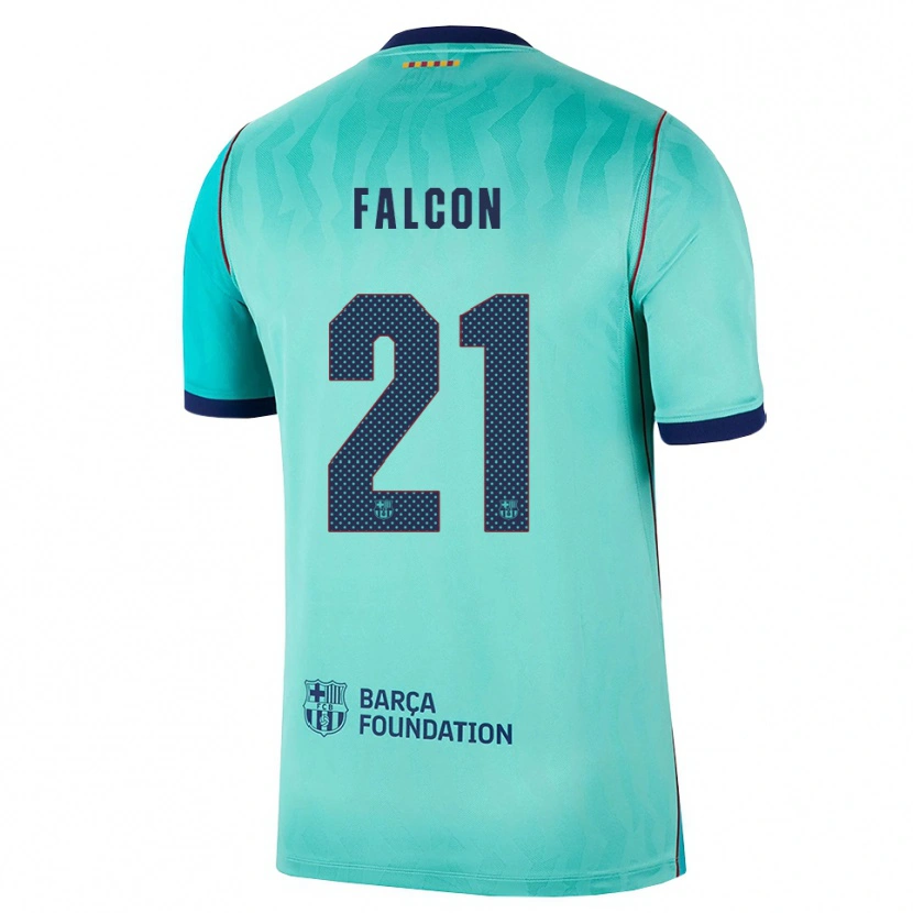 Danxen Män Andrea Falcon #21 Aqua Mörk Turkosa Kunglig Blå Tredjesatsen Matchtröjor 2026/27 Tröjor T-Tröja