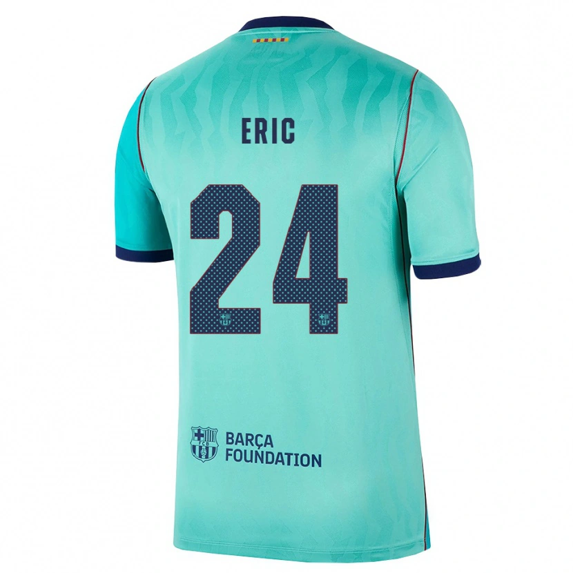 Danxen Män Eric García #24 Aqua Mörk Turkosa Kunglig Blå Tredjesatsen Matchtröjor 2026/27 Tröjor T-Tröja