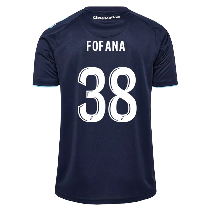 Danxen Män Rayan Fofana #38 Kornblå Midnattsblå Hemmatröja Matchtröjor 2026/27 Tröjor T-Tröja