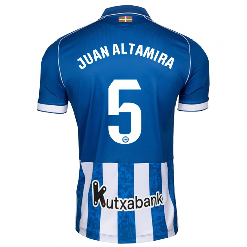 Danxen Kvinnor Ines Juan Altamira #5 Blå Vit Svart Hemmatröja Matchtröjor 2026/27 Tröjor T-Tröja