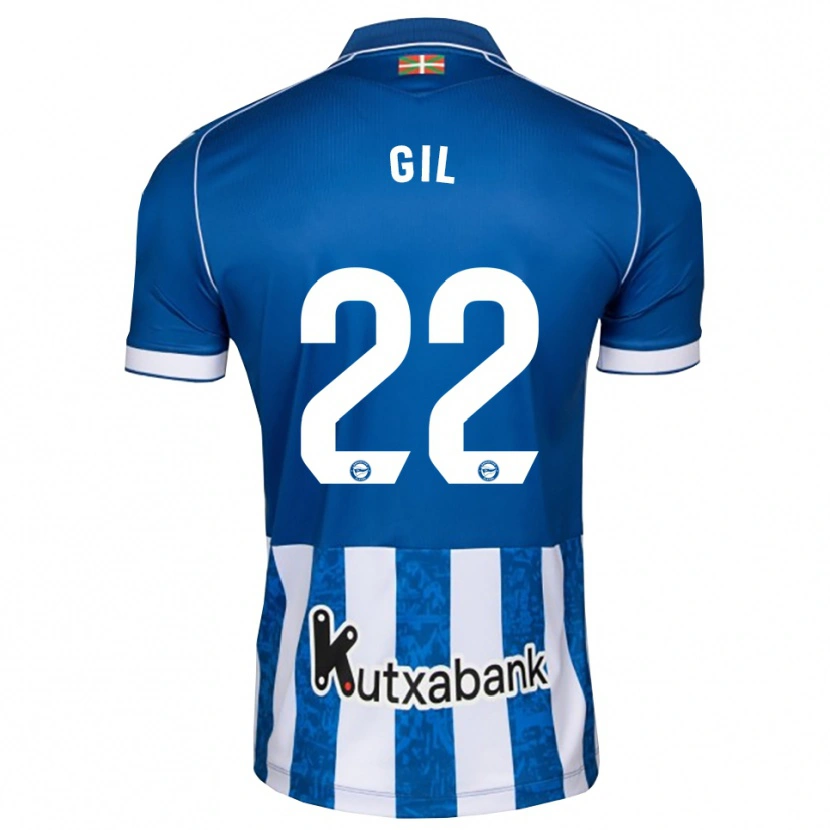 Danxen Kvinnor Raquel Gil #22 Blå Vit Svart Hemmatröja Matchtröjor 2026/27 Tröjor T-Tröja