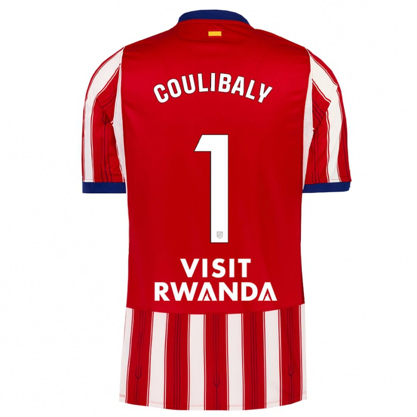 Danxen Kvinnor Izan Coulibaly #1 Kunglig Blå Röd Vit Hemmatröja Matchtröjor 2026/27 Tröjor T-Tröja