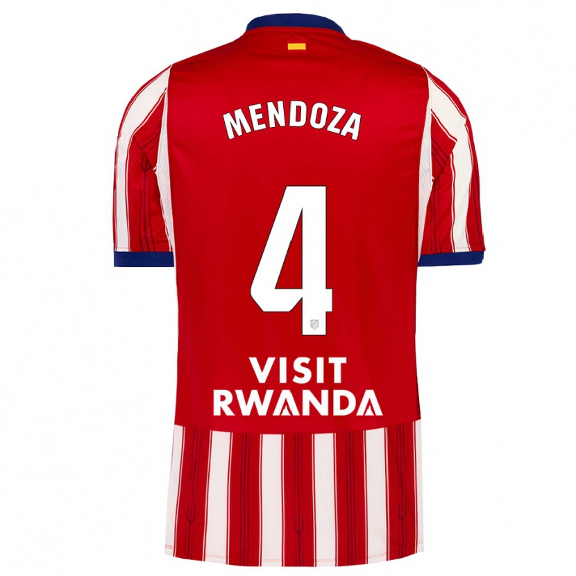 Danxen Kvinnor Rodrigo Mendoza #4 Kunglig Blå Röd Vit Hemmatröja Matchtröjor 2026/27 Tröjor T-Tröja