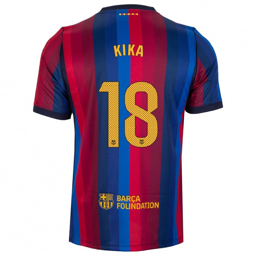 Danxen Kvinnor Kika Nazareth #18 Kunglig Blå Röd Gul Hemmatröja Matchtröjor 2026/27 Tröjor T-Tröja