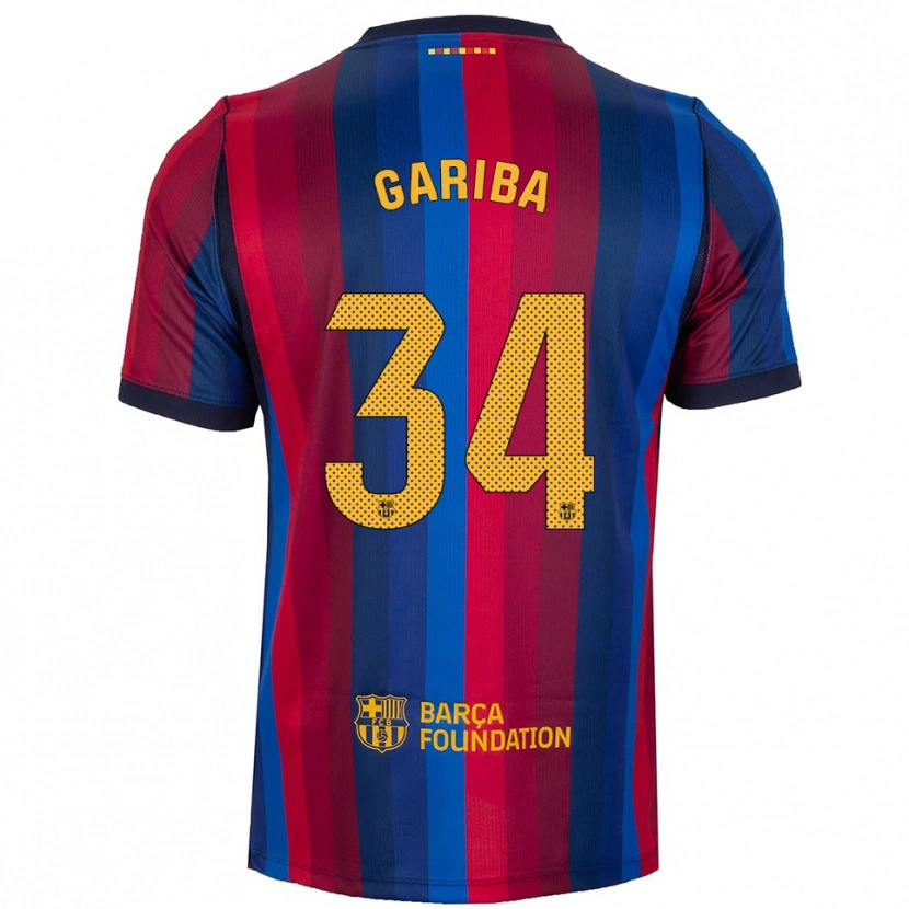 Danxen Kvinnor Hafiz Gariba #34 Kunglig Blå Röd Gul Hemmatröja Matchtröjor 2026/27 Tröjor T-Tröja