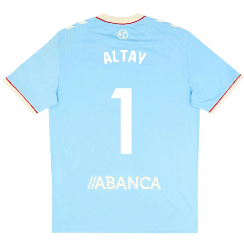 Danxen Kvinnor Altay Bayındır #1 Himmelblå Vit Röd Hemmatröja Matchtröjor 2026/27 Tröjor T-Tröja