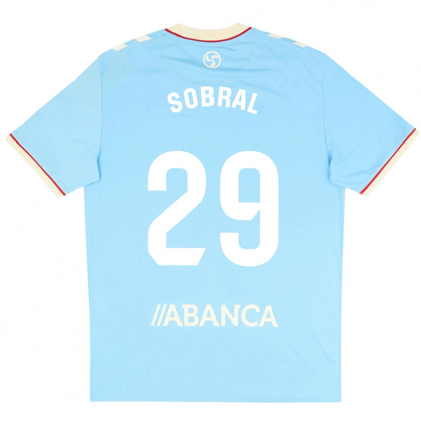 Danxen Kvinnor Mateo Sobral #29 Himmelblå Vit Röd Hemmatröja Matchtröjor 2026/27 Tröjor T-Tröja
