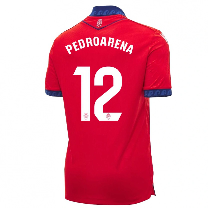 Danxen Kvinnor Martin Pedroarena #12 Röd Marinblå Vit Hemmatröja Matchtröjor 2026/27 Tröjor T-Tröja
