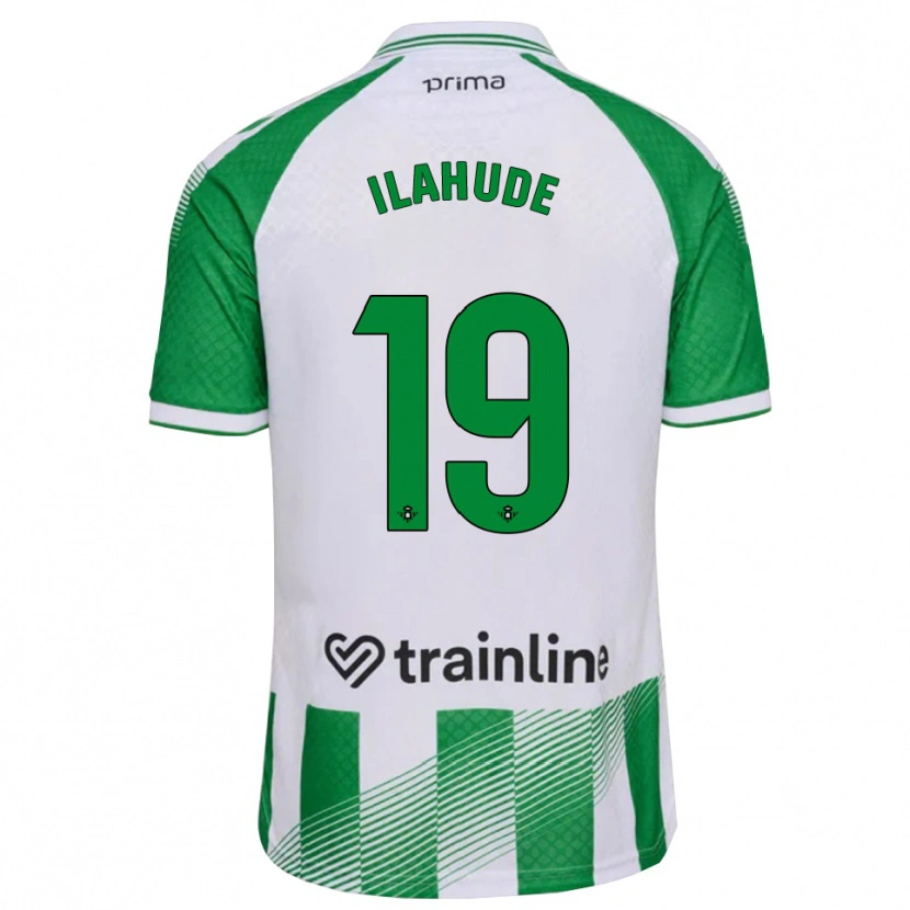 Danxen Kvinnor Destiny Ilahude #19 Ljusgrön Svart Vit Hemmatröja Matchtröjor 2026/27 Tröjor T-Tröja