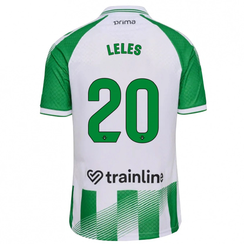 Danxen Kvinnor María De Los Ángeles Carrión Egido #20 Ljusgrön Svart Vit Hemmatröja Matchtröjor 2026/27 Tröjor T-Tröja