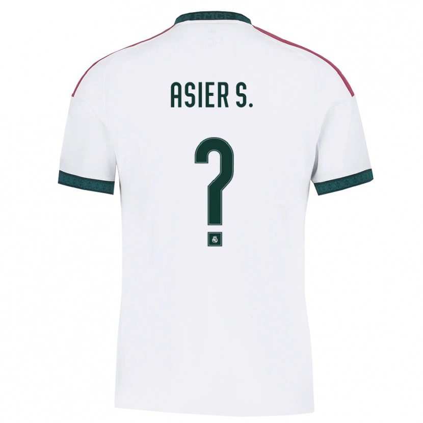 Danxen Kvinnor Asier Sánchez #0 Mörkgrön Vit Röd Hemmatröja Matchtröjor 2026/27 Tröjor T-Tröja