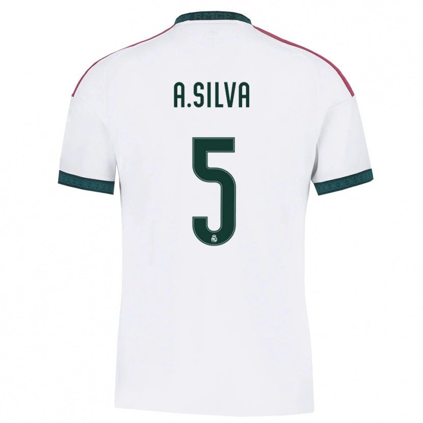 Danxen Kvinnor Antonia Silva #5 Mörkgrön Vit Röd Hemmatröja Matchtröjor 2026/27 Tröjor T-Tröja