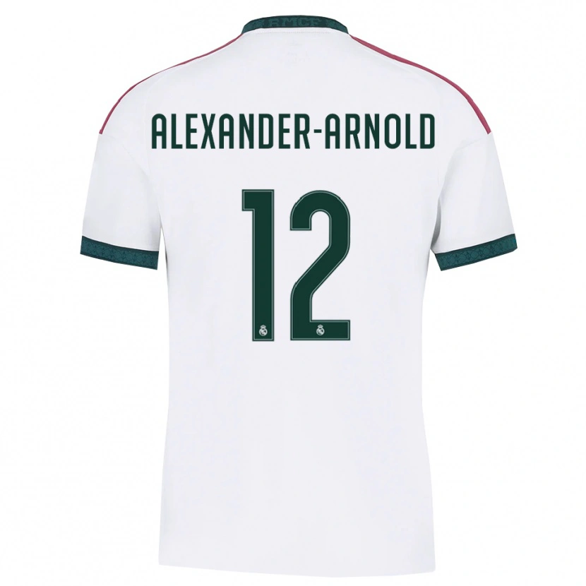 Danxen Kvinnor Trent Alexander-Arnold #12 Mörkgrön Vit Röd Hemmatröja Matchtröjor 2026/27 Tröjor T-Tröja