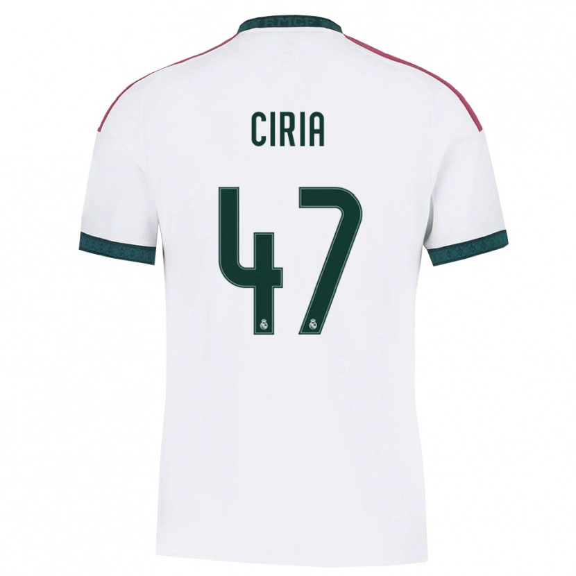 Danxen Kvinnor Alexis Ciria #47 Mörkgrön Vit Röd Hemmatröja Matchtröjor 2026/27 Tröjor T-Tröja