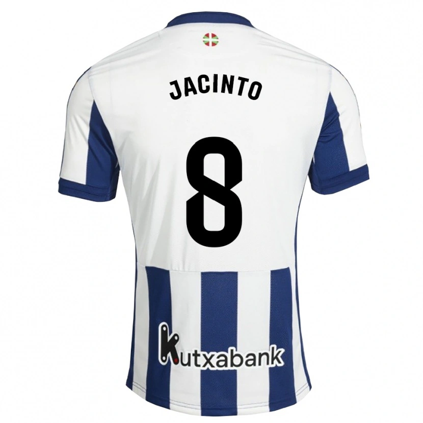 Danxen Kvinnor Andreia De Jesus Jacinto #8 Marinblå Vit Guldbrun Hemmatröja Matchtröjor 2026/27 Tröjor T-Tröja