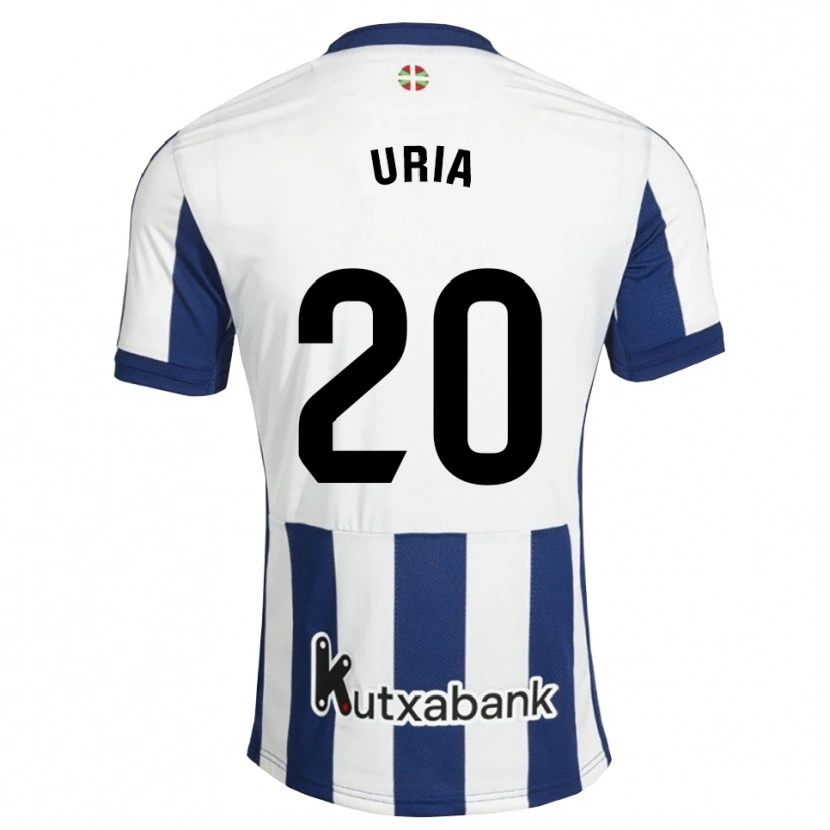 Danxen Kvinnor Mirari Uria #20 Marinblå Vit Guldbrun Hemmatröja Matchtröjor 2026/27 Tröjor T-Tröja