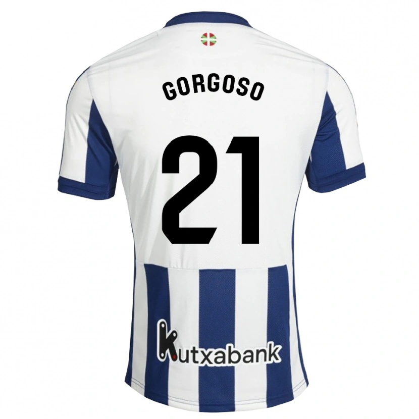 Danxen Kvinnor Emma Ramirez Gorgoso #21 Marinblå Vit Guldbrun Hemmatröja Matchtröjor 2026/27 Tröjor T-Tröja