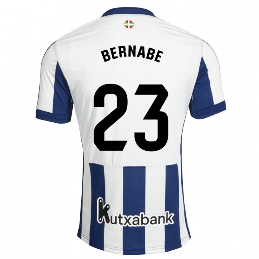 Danxen Kvinnor Alejandra Bernabé De Santiago #23 Marinblå Vit Guldbrun Hemmatröja Matchtröjor 2026/27 Tröjor T-Tröja
