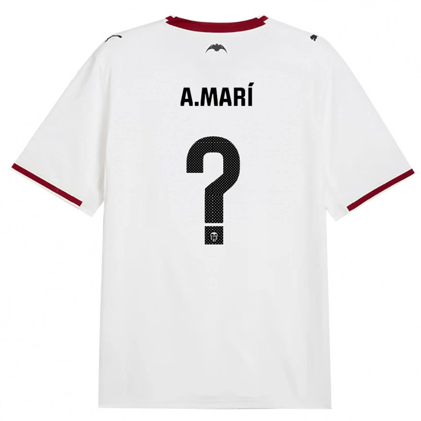 Danxen Kvinnor Alberto Marí #0 Svart Vit Röd Gul Hemmatröja Matchtröjor 2026/27 Tröjor T-Tröja