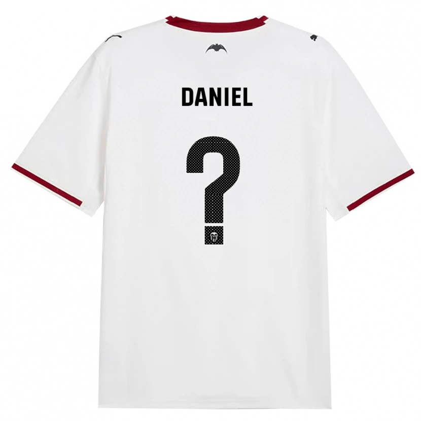 Danxen Kvinnor Daniel Jiménez #0 Svart Vit Röd Gul Hemmatröja Matchtröjor 2026/27 Tröjor T-Tröja